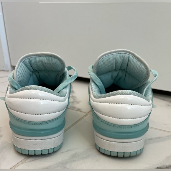 Women’s Nike Dunk Lows in Teal - Picture 4 of 11